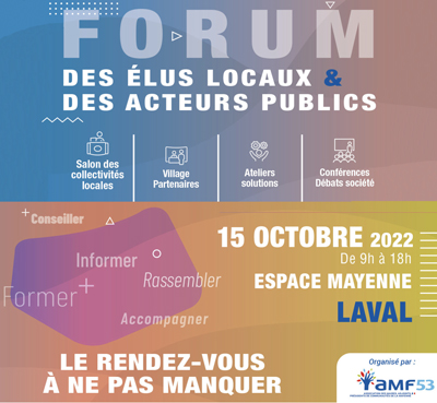 La cce de Mayenne au forum des élus locaux