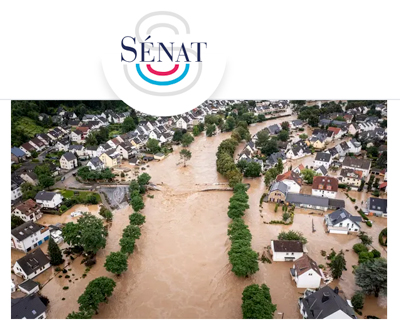 Sénat : retour sur les inondations de 2023 et 2024